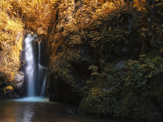 Cascade du Grand Gornand dans les Gorges d'Enval