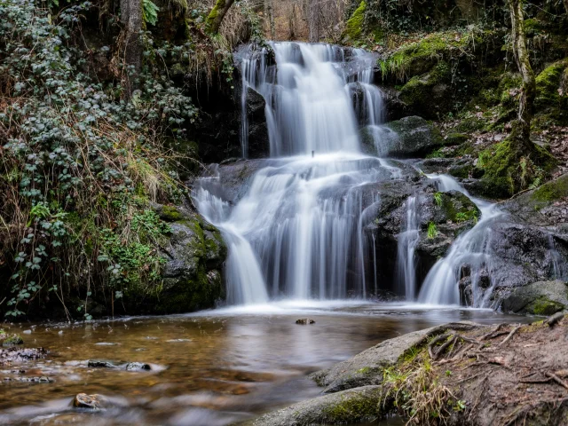 Cascade du Petit Gornand dans les Gorges d'Enval