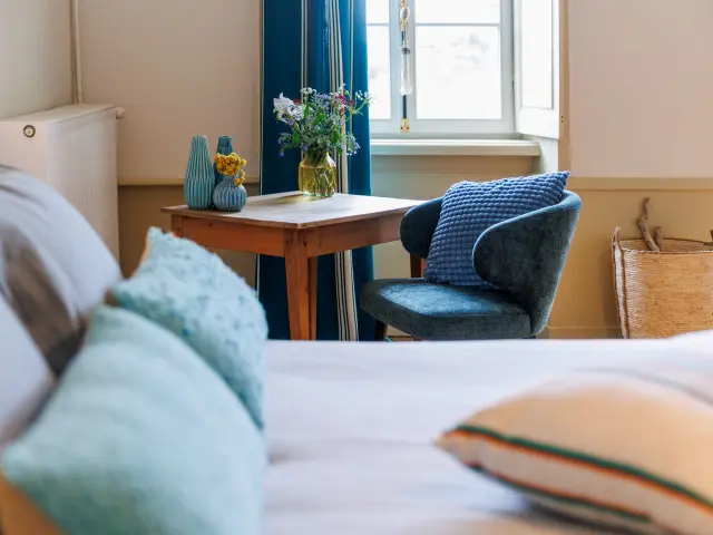 Gästezimmer im Château de Bourrassol in Ménétrol