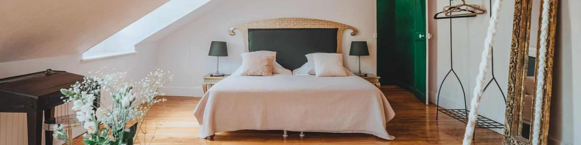 Chambre d'hôtes au Château du Guériner à Saint-Priest-Bramefant