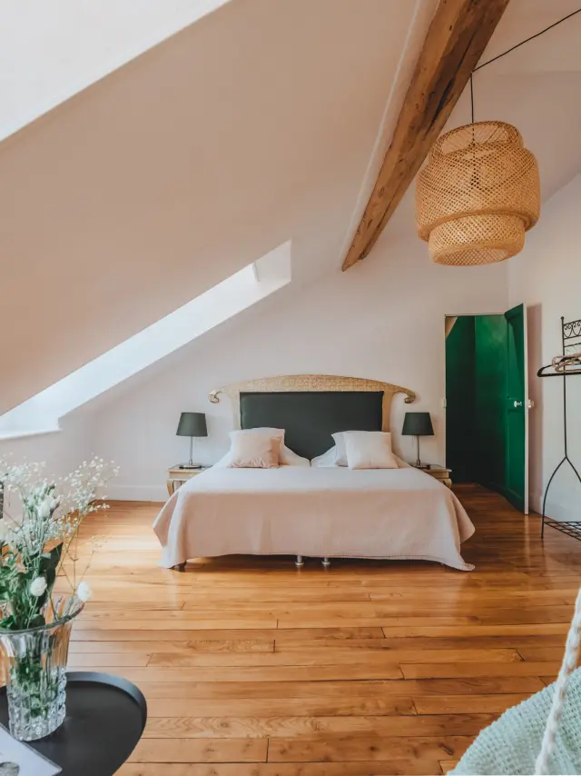 Alojamiento y desayuno en el Château du Guériner en Saint-Priest-Bramefant