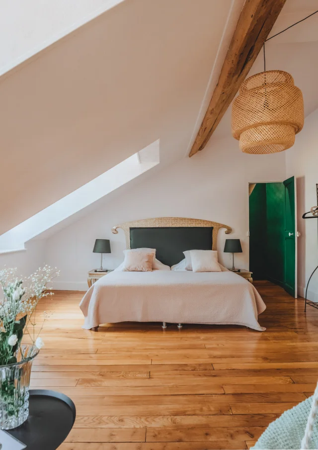 Alojamiento y desayuno en el Château du Guériner en Saint-Priest-Bramefant