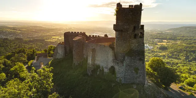 Château de Tournoël à Volvic