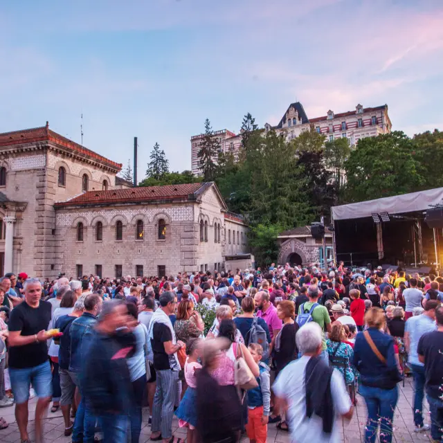 Concert des Estivales du parc à Châtel-Guyon