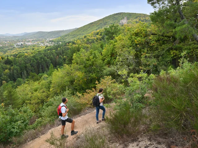 Randonnée à l'ENS - Espace Naturel Sensible - Côte verse à Volvic