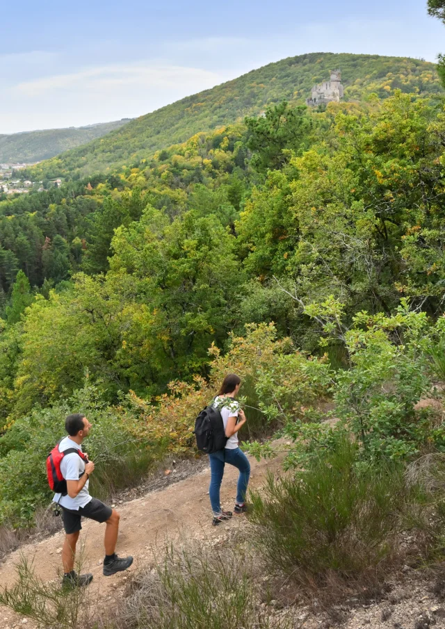 Randonnée à l'ENS - Espace Naturel Sensible - Côte verse à Volvic