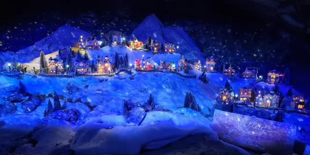 Grotte du Père Noël à Volvic