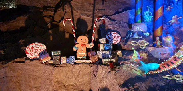 Grotte du Père Noël à Volvic