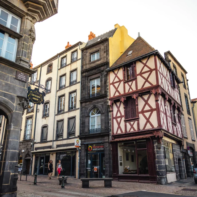 Maison à pans de bois à Riom
