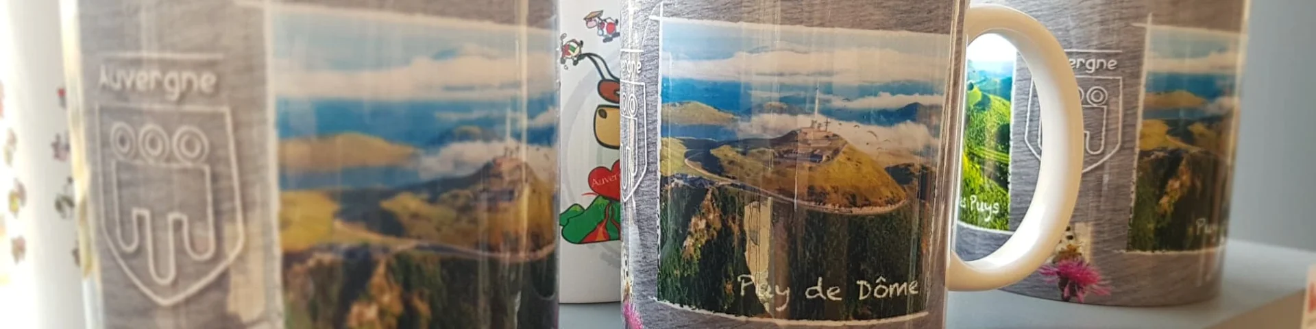 Boutique de l'Office de Tourisme - Mugs Auvergne