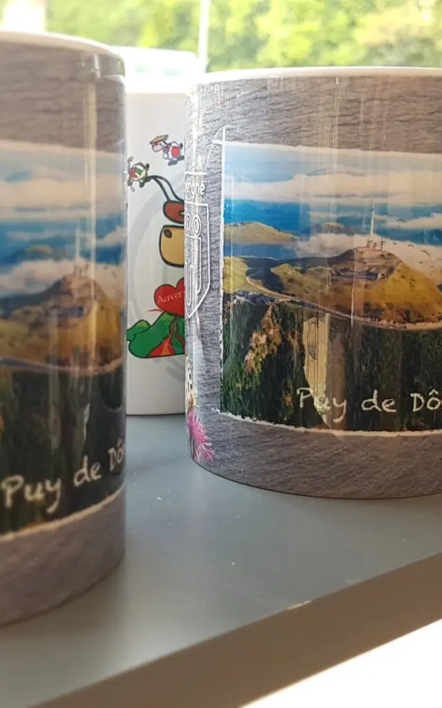 Boutique de l'Office de Tourisme - Mugs Auvergne