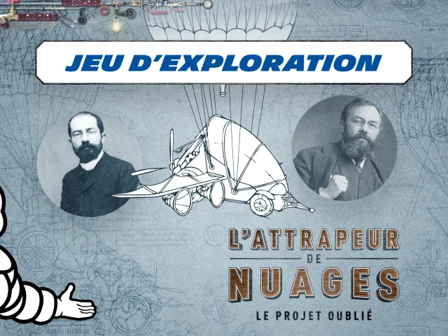 Jeu d'exploration L'attrapeur de nuages au Musée L'Aventure Michelin à Clermont-Ferrand