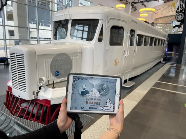 Jeu d'exploration L'attrapeur de nuages au Musée L'Aventure Michelin à Clermont-Ferrand