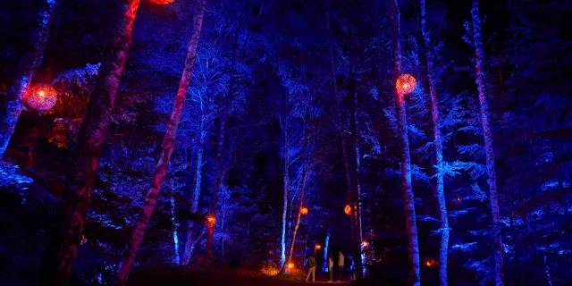 Spectacle nocturne Le Réveil du Volcan au Volcan de Lemptégy à Saint-Ours-les-Roches