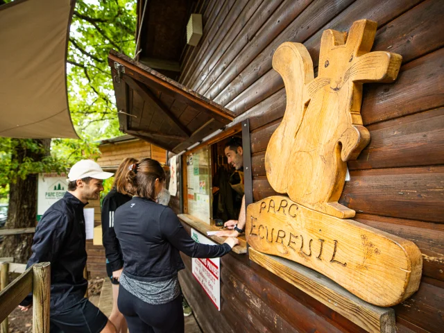 Parc Ecureuil à Chatel Guyon