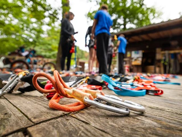 Accrobranche au Parc Ecureuil à Chatel Guyon