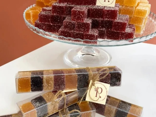 Fruchtpasten aus der Konditorei Papillons in Châtel-Guyon