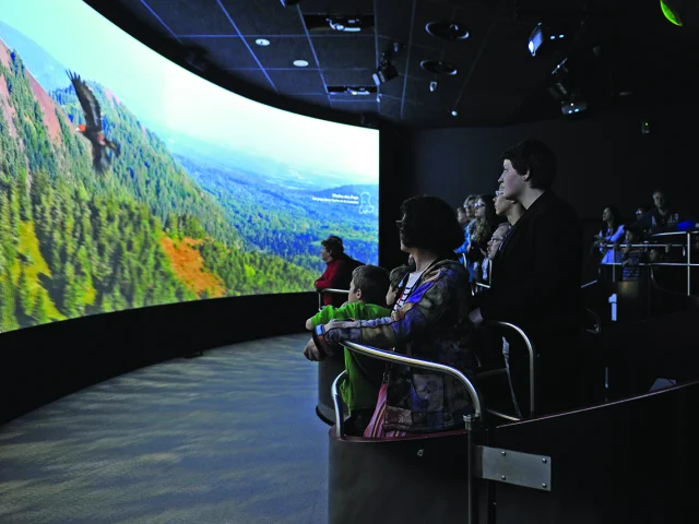 Premier Envol au Parc Vulcania à Saint-Ours-les-Roches