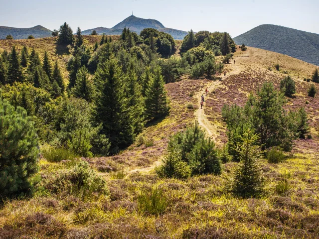 Randonnée aux puys Chopine et des Gouttes à Saint-Ours-les-Roches