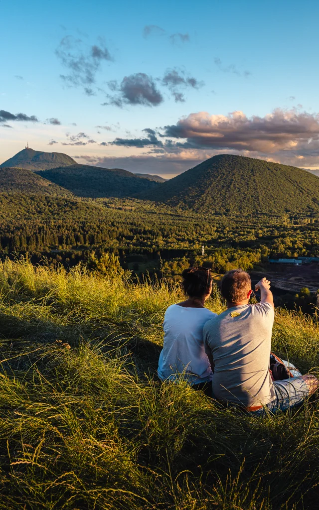Randonnée aux puys Chopine et des Gouttes à Saint-Ours-les-Roches