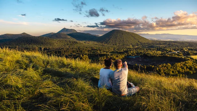 Randonnée aux puys Chopine et des Gouttes à Saint-Ours-les-Roches