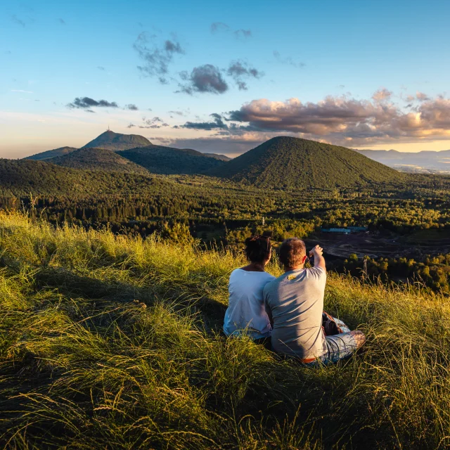 Randonnée aux puys Chopine et des Gouttes à Saint-Ours-les-Roches