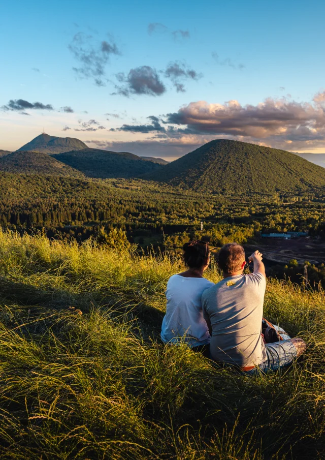 Randonnée aux puys Chopine et des Gouttes à Saint-Ours-les-Roches