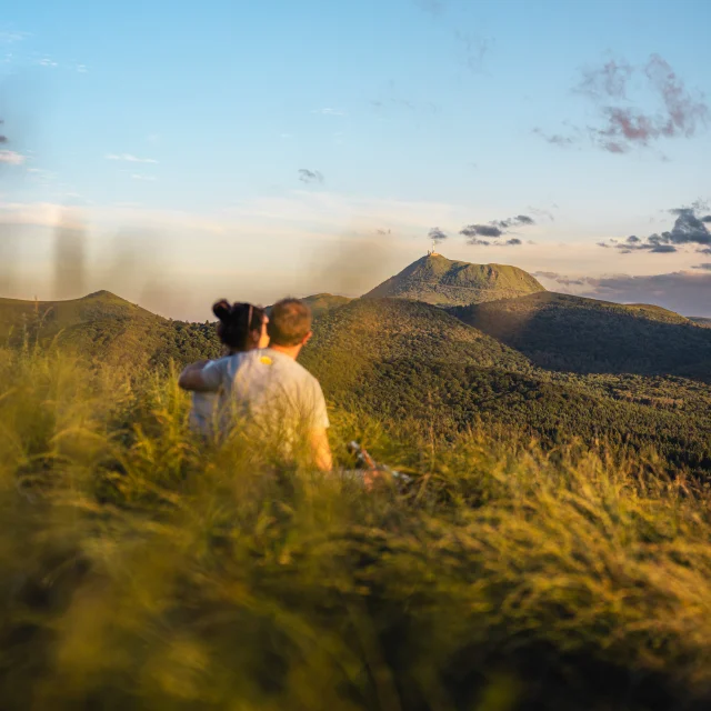 Randonnée aux puys Chopine et des Gouttes à Saint-Ours-les-Roches