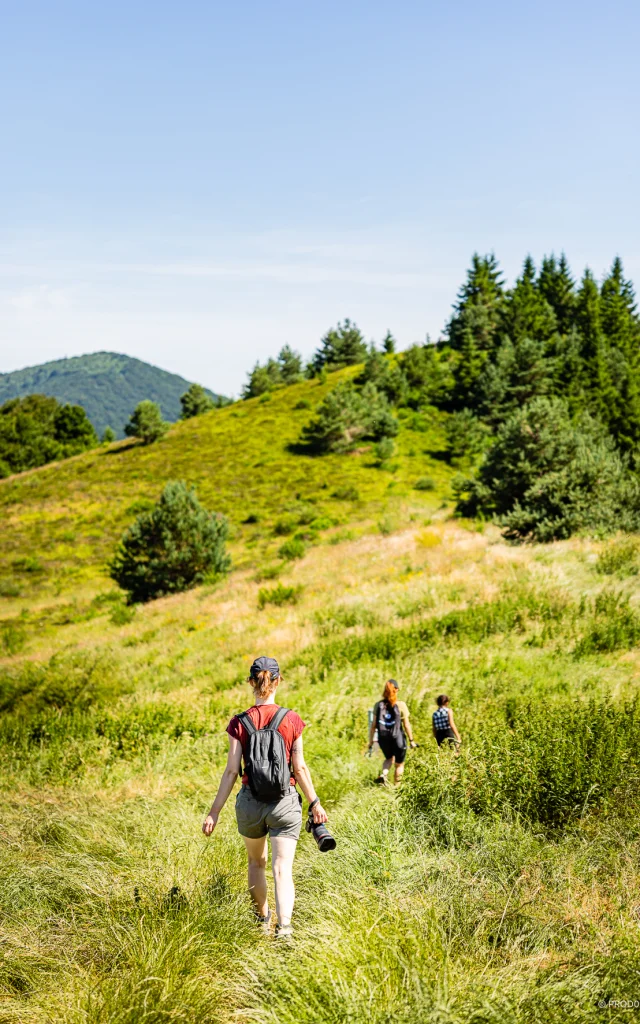 Randonnée aux puys Chopine et des Gouttes à Saint-Ours-les-Roches