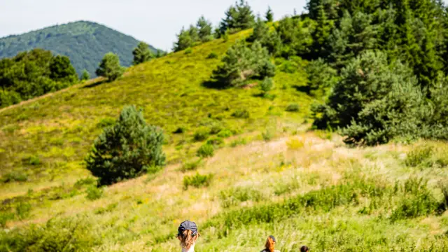 Randonnée aux puys Chopine et des Gouttes à Saint-Ours-les-Roches