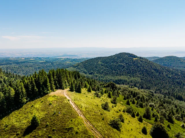 Randonnée aux puys Chopine et des Gouttes à Saint-Ours-les-Roches