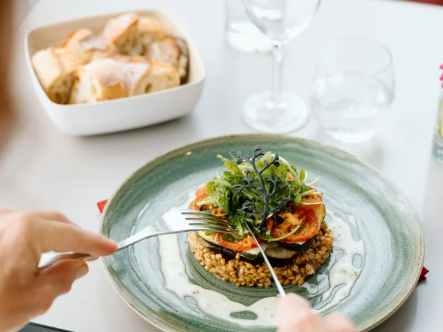 Restaurant à Aïga Resort Thermal à Chatel Guyon