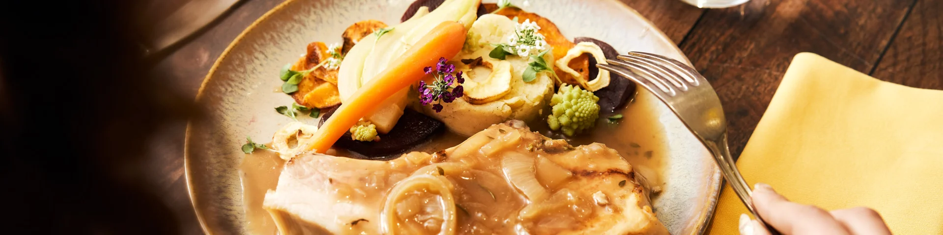 Restaurant Auberge La Croix de Fer à Riom