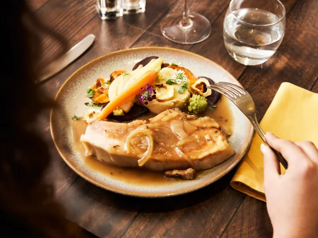 Restaurant Auberge La Croix de Fer in Riom