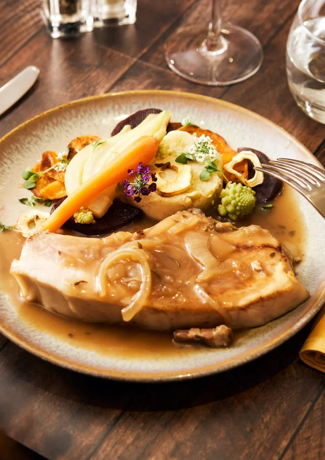 Restaurant Auberge La Croix de Fer in Riom