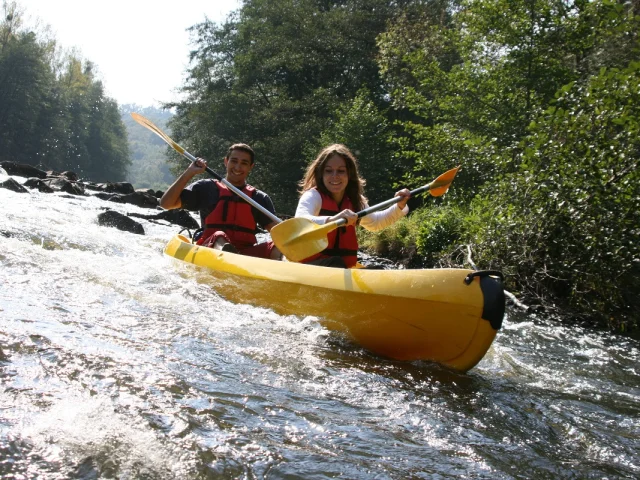 Canoë avec Sioule Loisirs à Saint-Rémy-de-Blot