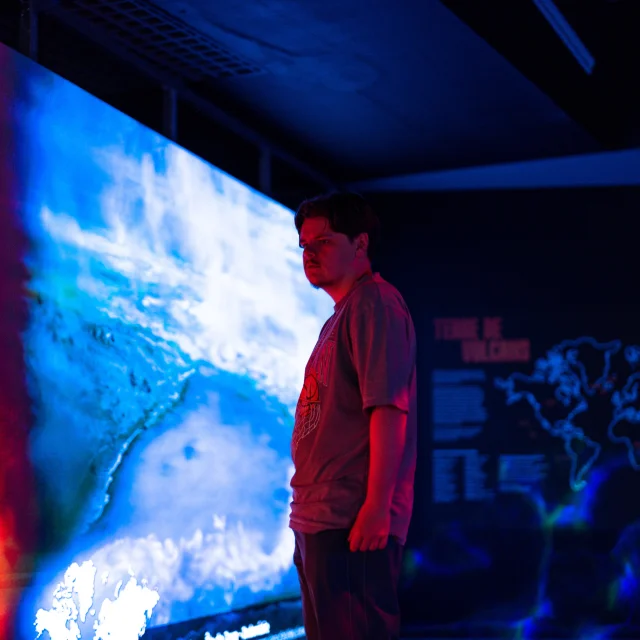 Terre de volcans au Parc Vulcania à Saint-Ours-les-Roches
