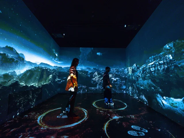 Terre de volcans au Parc Vulcania à Saint-Ours-les-Roches