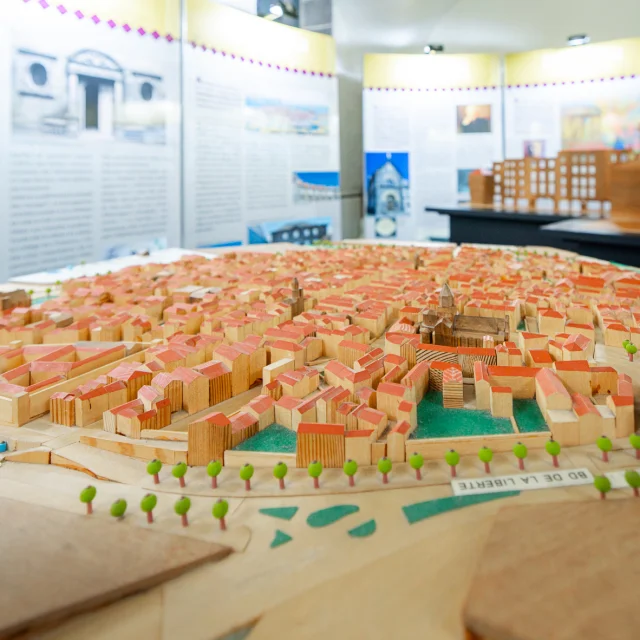 Maquettes à la Tour de l'horloge à Riom