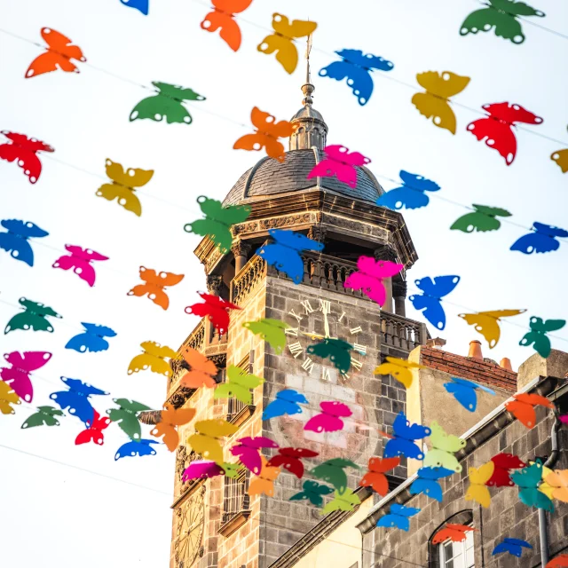 Tour de l'horloge à Riom