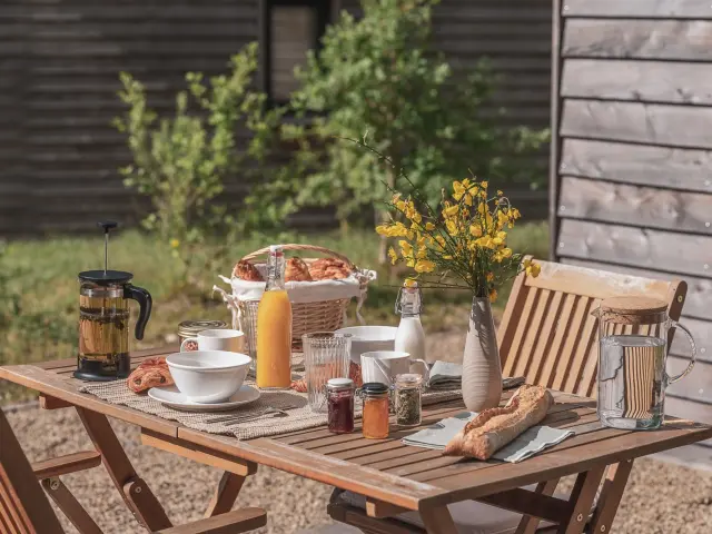 Unterkunft Lodges de Volvic Organic Resort in Volvic