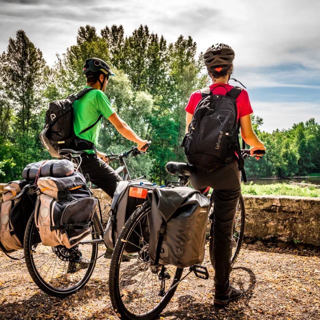 VTT sur la Via Allier à la rencontre des rivières Morge et Allier à Luzillat