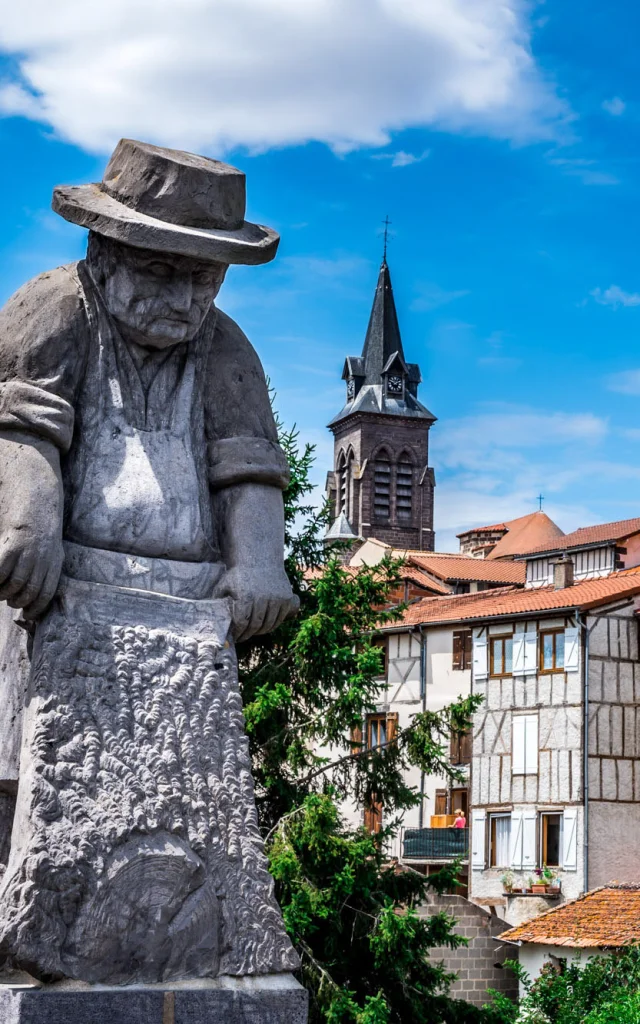 Pont de Maringues sur la Via Allier