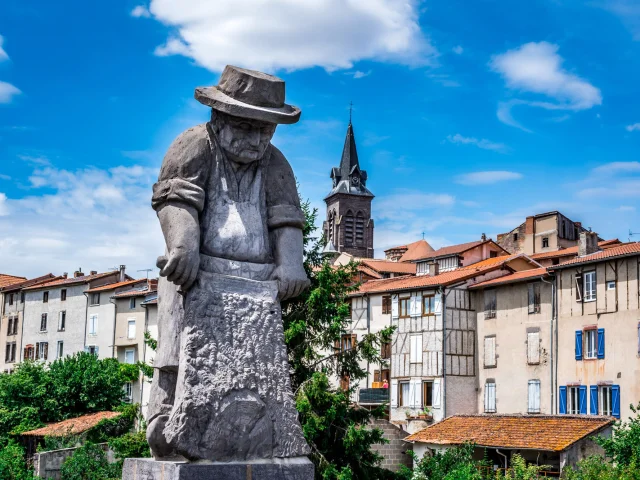 Pont de Maringues sur la Via Allier