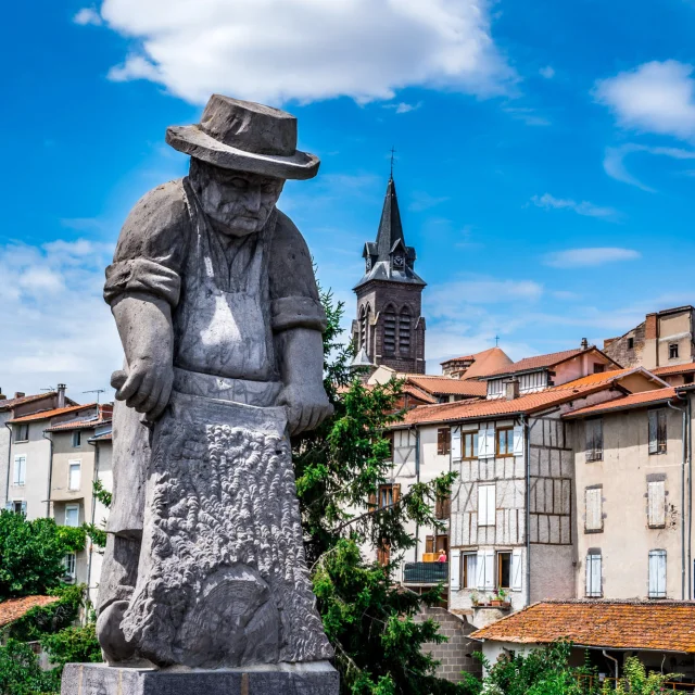 Pont de Maringues sur la Via Allier