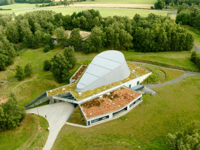 Planétarium au Parc Vulcania à Saint-Ours-les-Roches