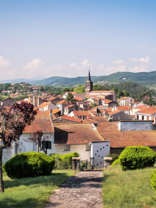 Vue du calvaire à Châtel-Guyon