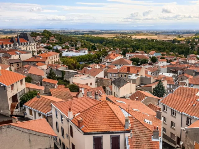 Vue sur Châtel-Guyon