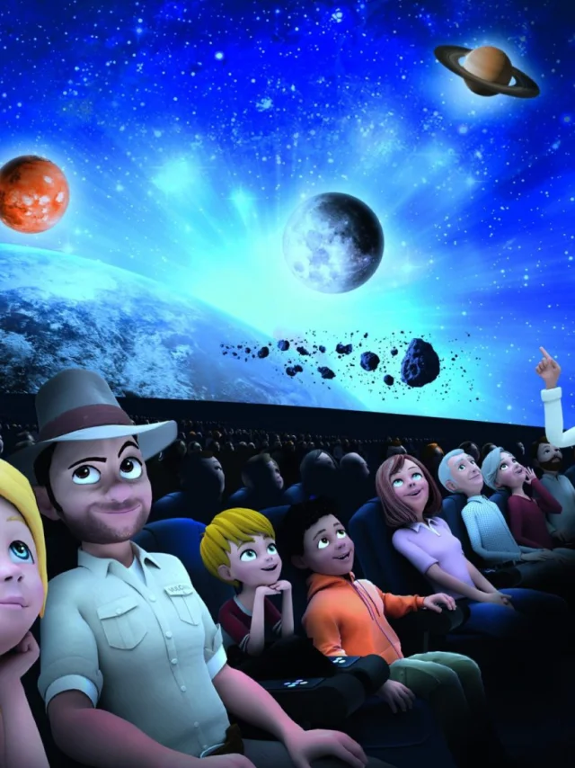 Affiche du Planétarium au Parc Vulcania à Saint-Ours-les-Roches