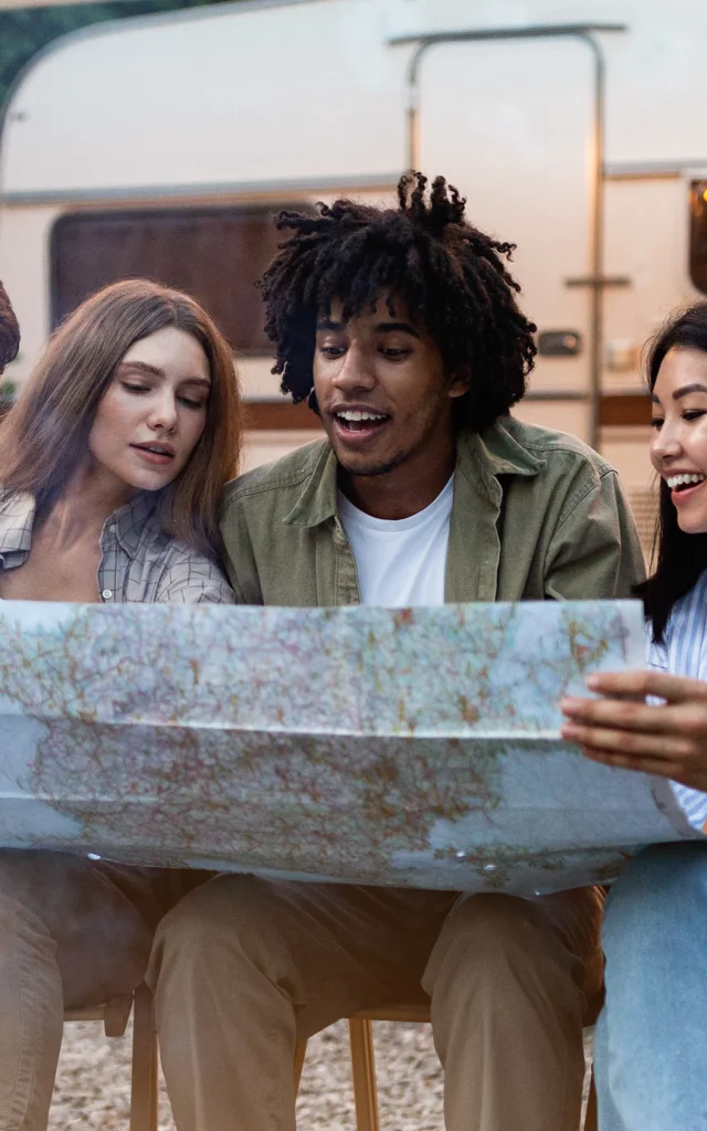 Camping-car entre amis